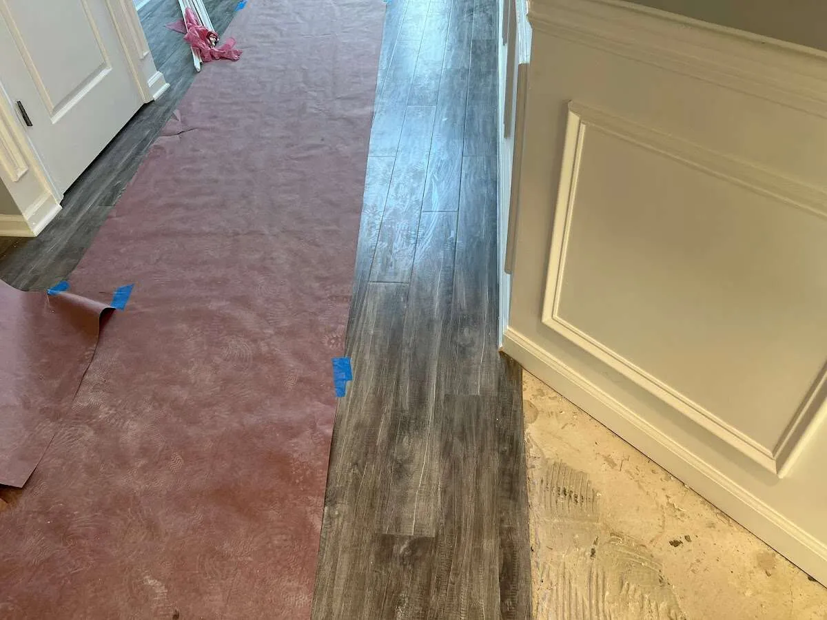 Completed marble shower restoration in Brigantine